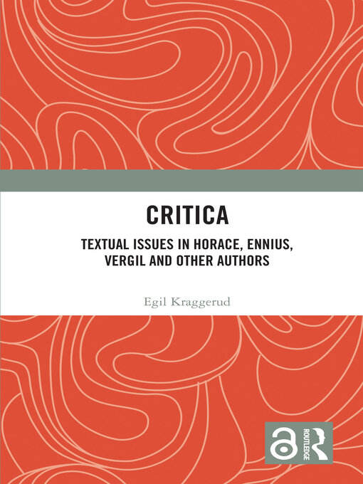 Title details for Critica by Egil Kraggerud - Available